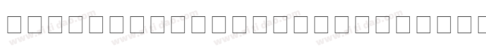 VnMonotype corsivaH字体转换